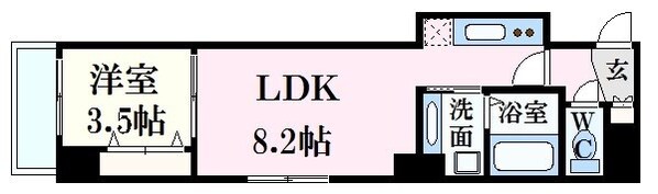 八丁堀駅 徒歩5分 5階の物件間取画像